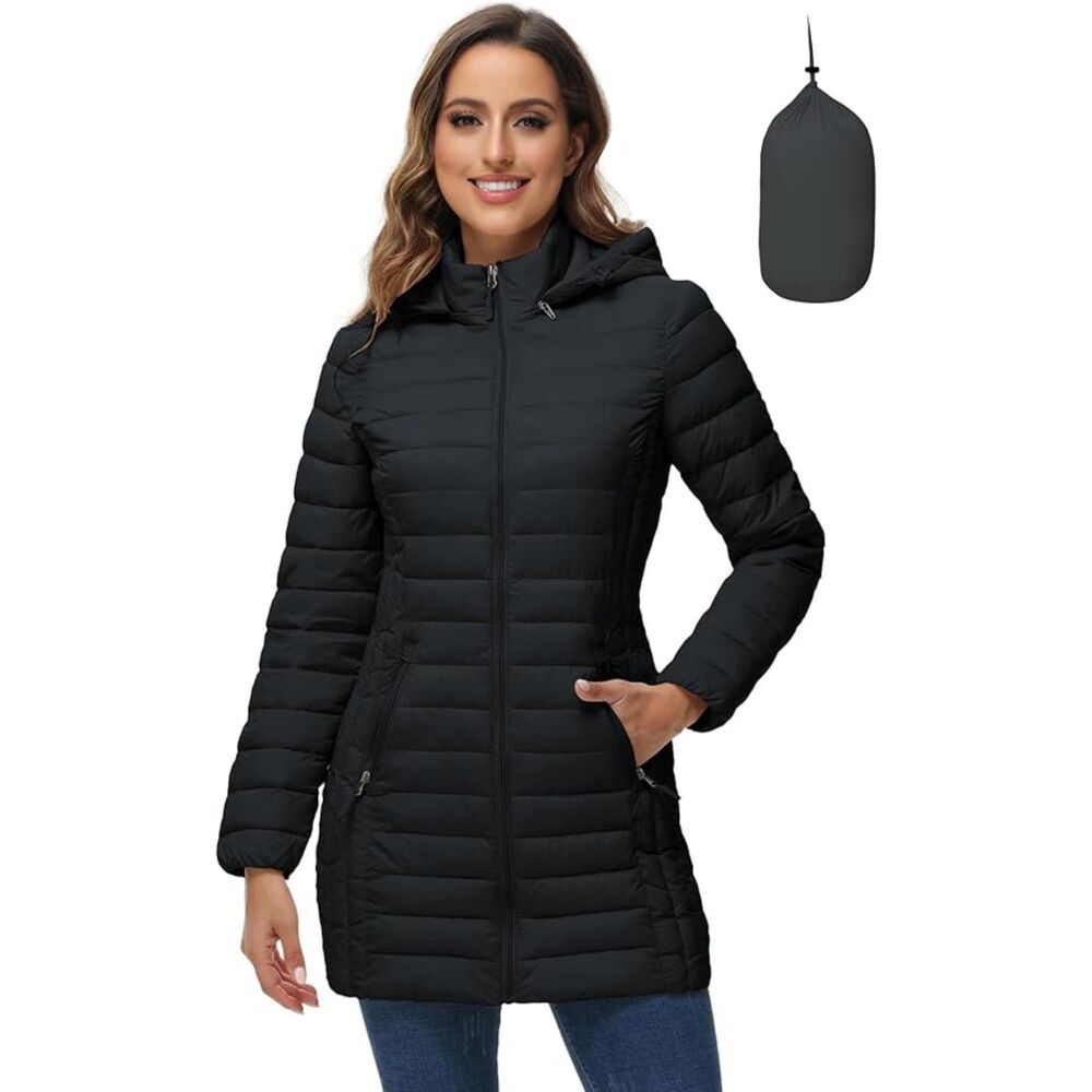 🖤 Royal Matrix Women’s Packable Quilted Puffer Jacket Size Small – NWT